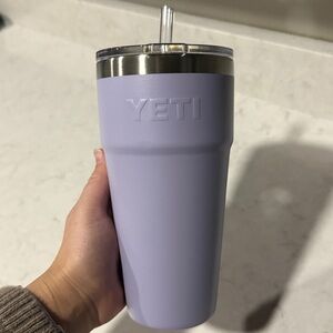 🪻Cosmic Lilac 26oz Stackable Mug with Straw Lid